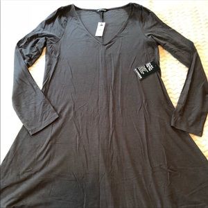 Black swing dress EXPRESS size large